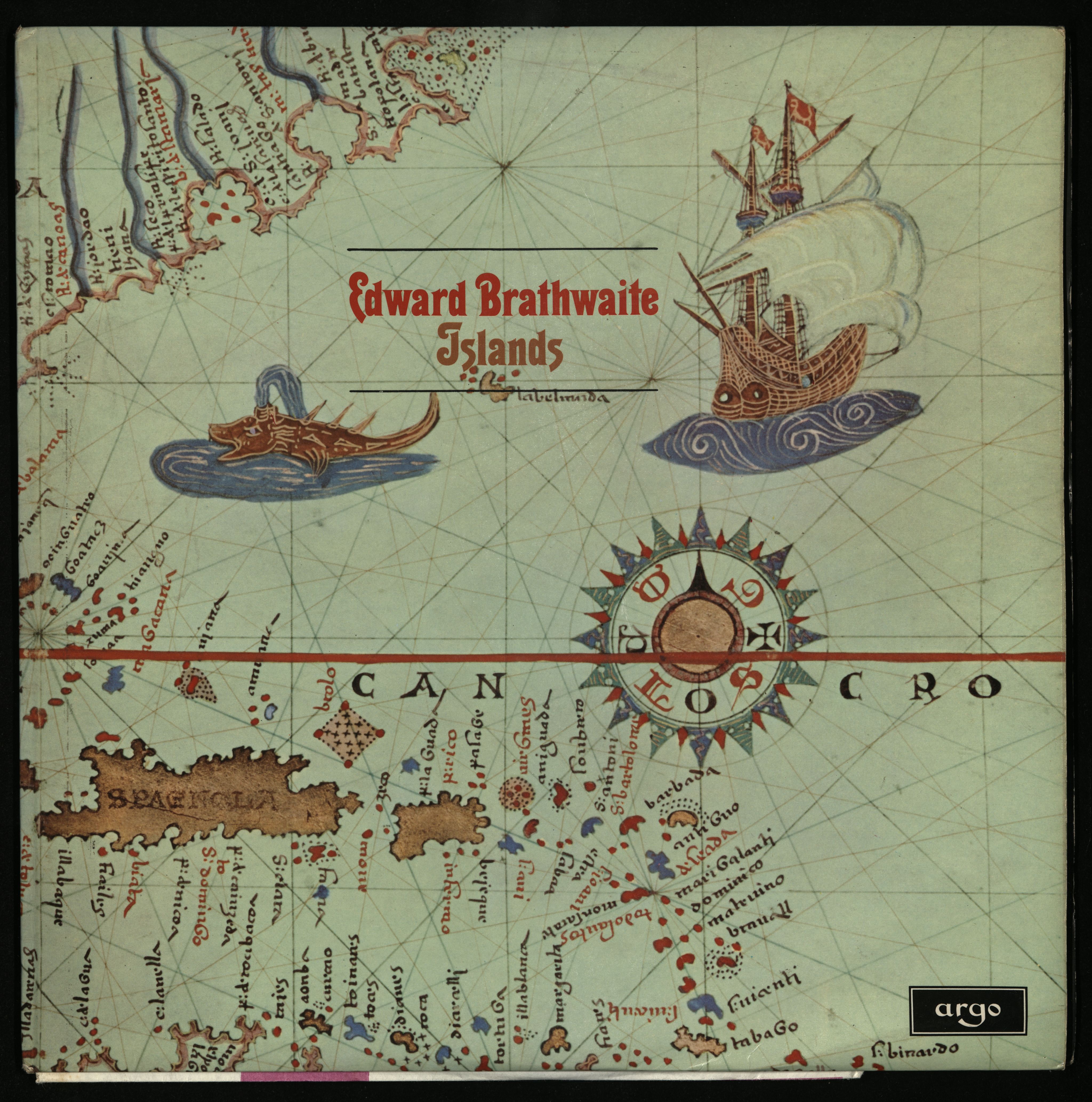 Cover art of Vinyl LP recordings of Islands by Kamau Brathwaite