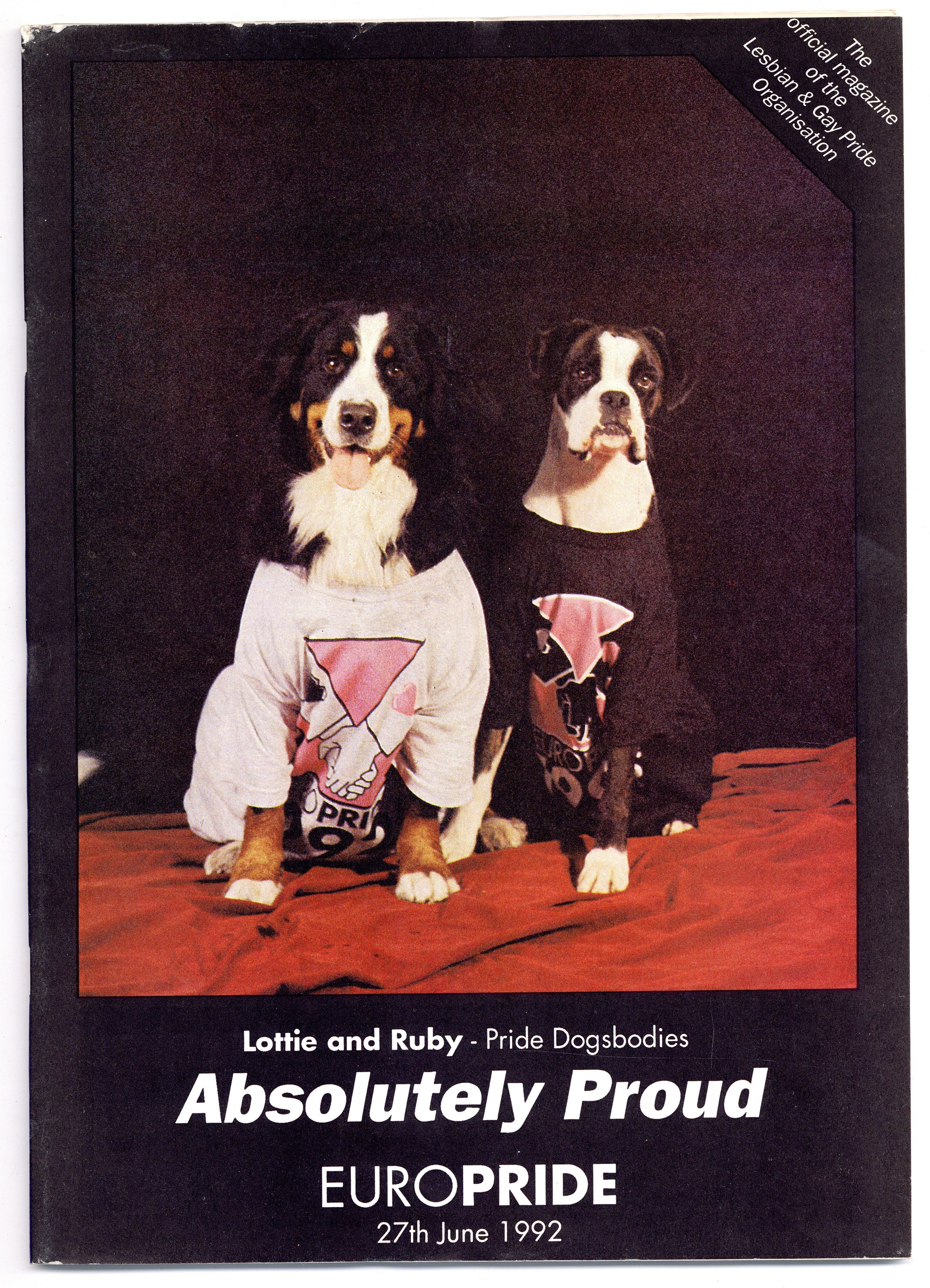 Magazine from the first EuroPride, published by the Lesbian and Gay Pride Organisation