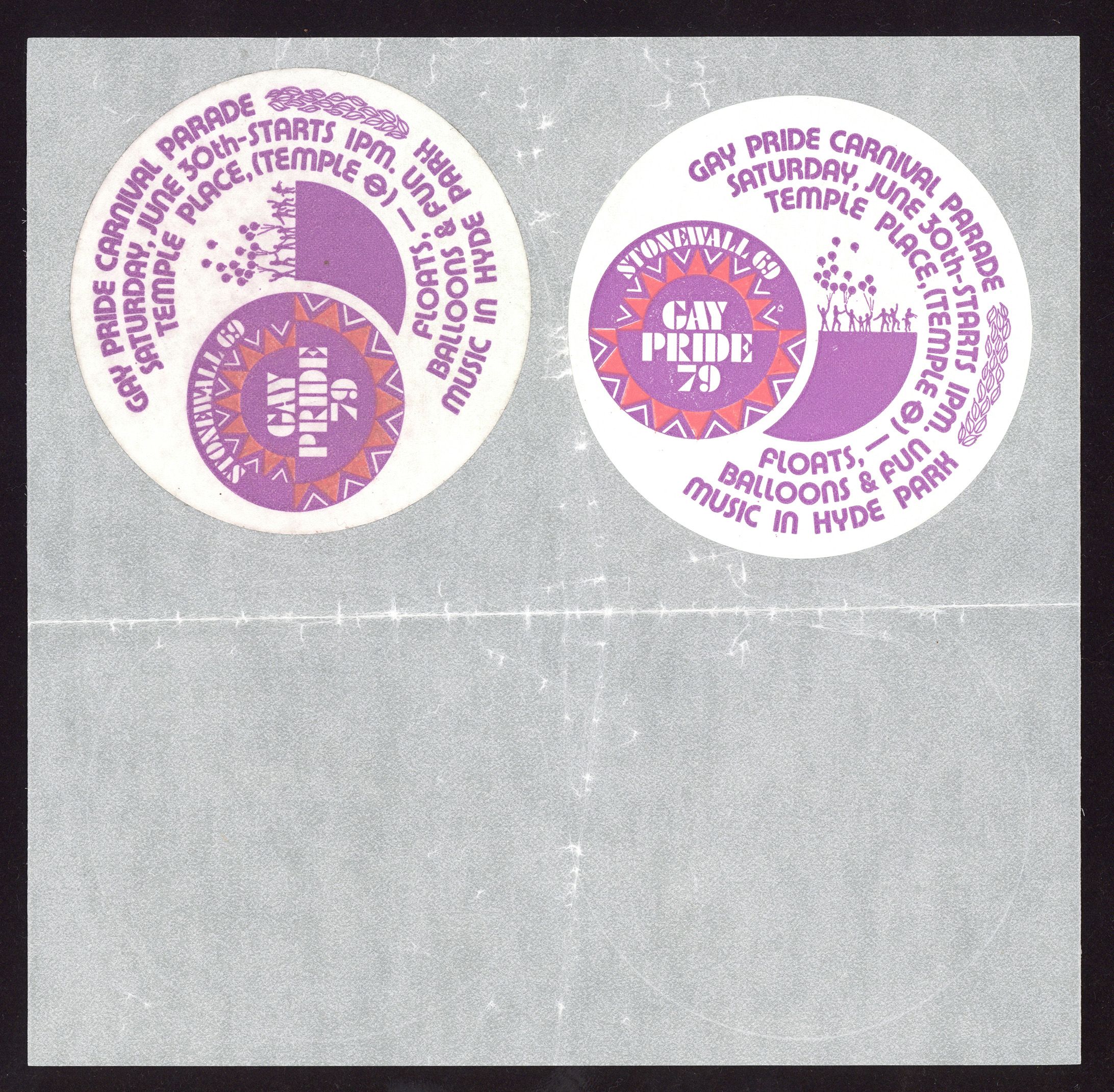 Gay Pride 79 stickers