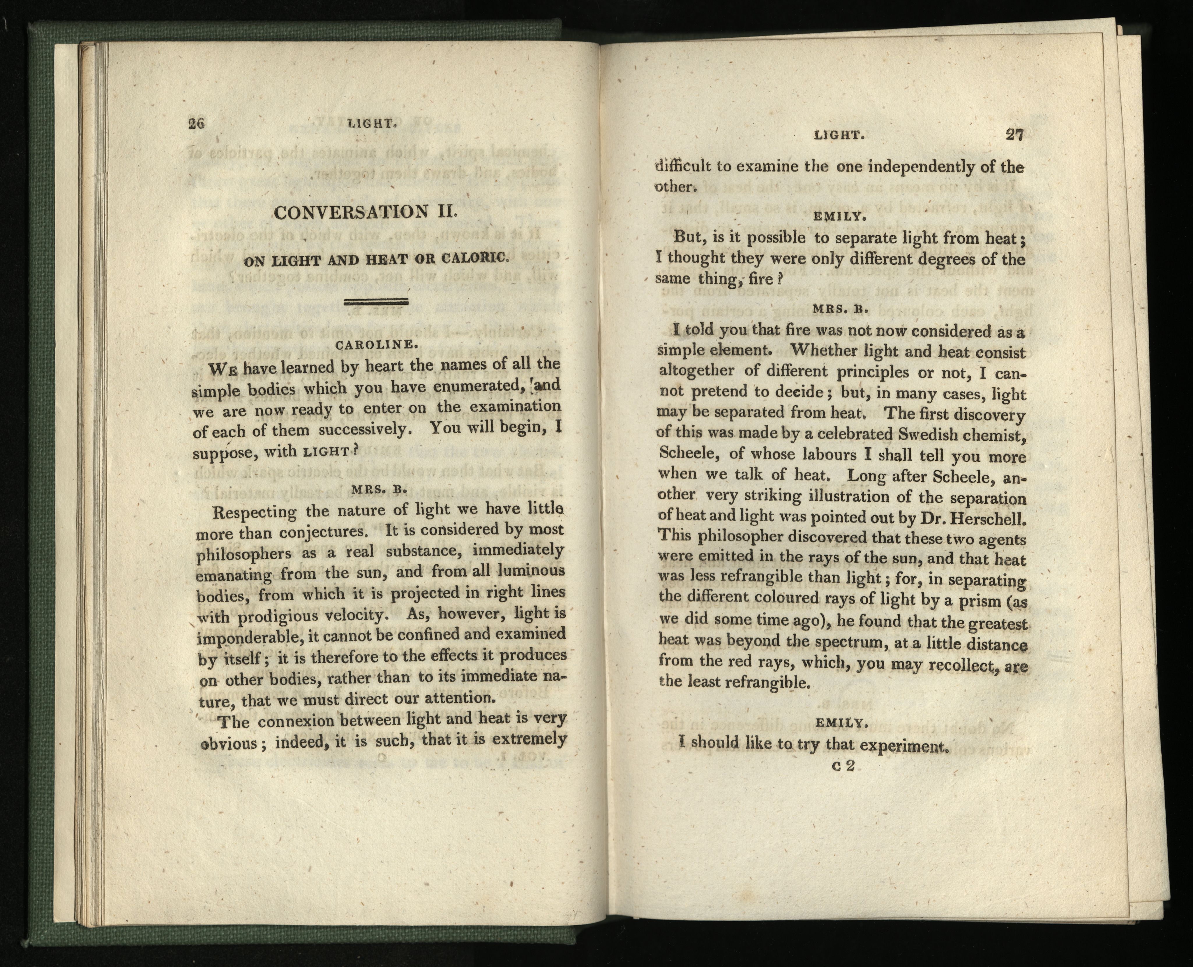 Conversation on Light