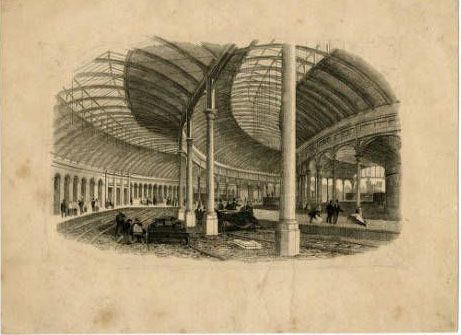 Interior of Newcastle Central Station