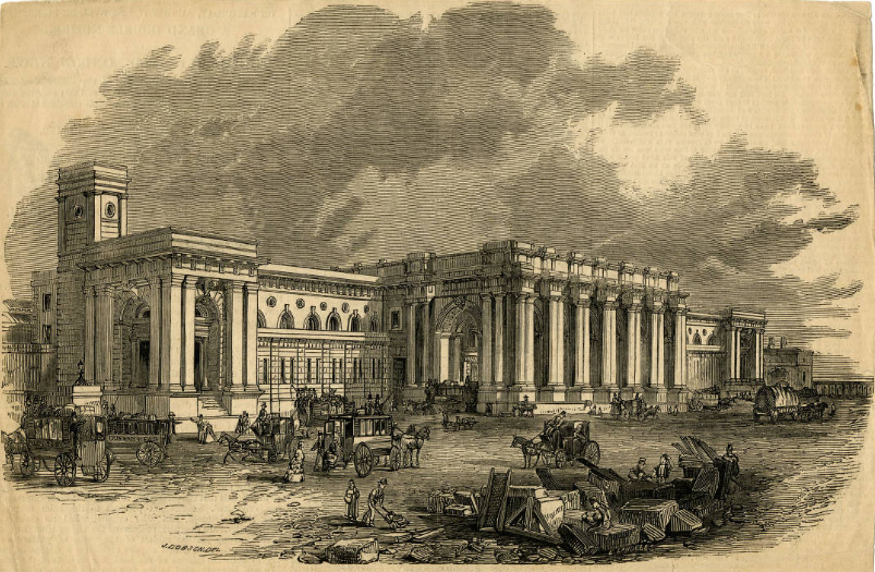 The Great Central Railway Station at Newcastle-upon-Tyne