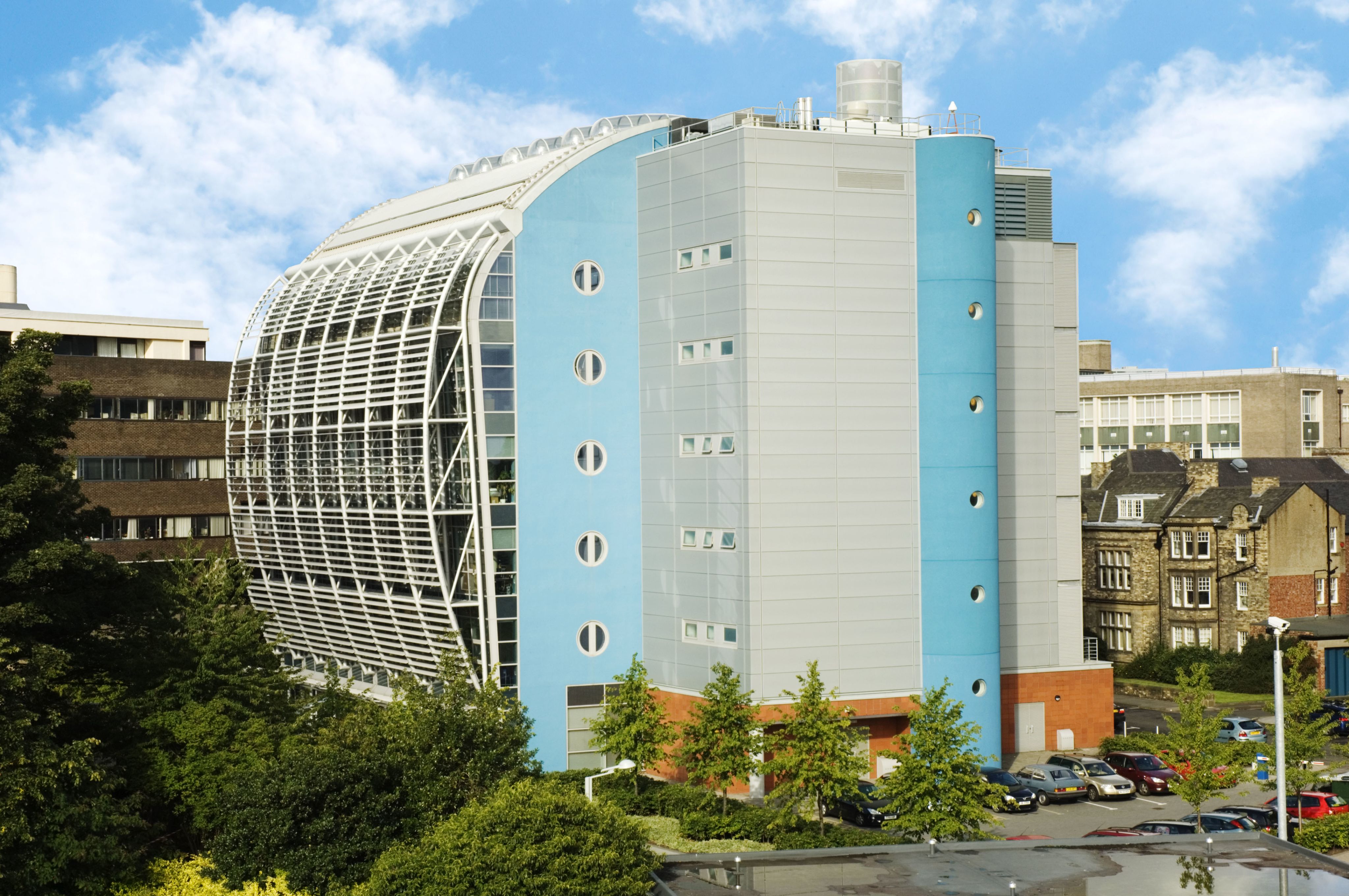 Photograph of the Devonshire Building, opens 2004. NUA/D000718/29.