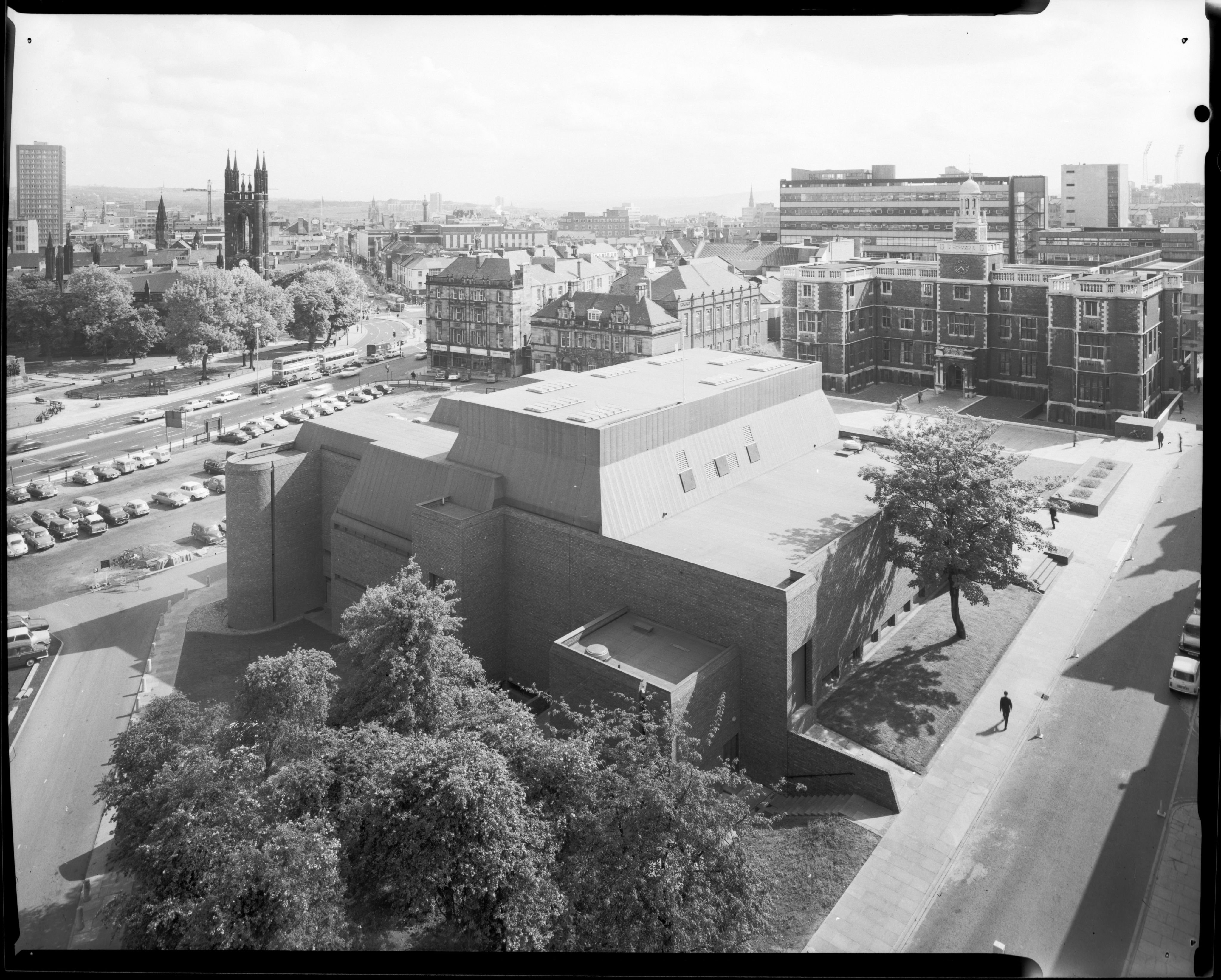 Photograph of University Theatre, 1970. NUA/K/075420/03.