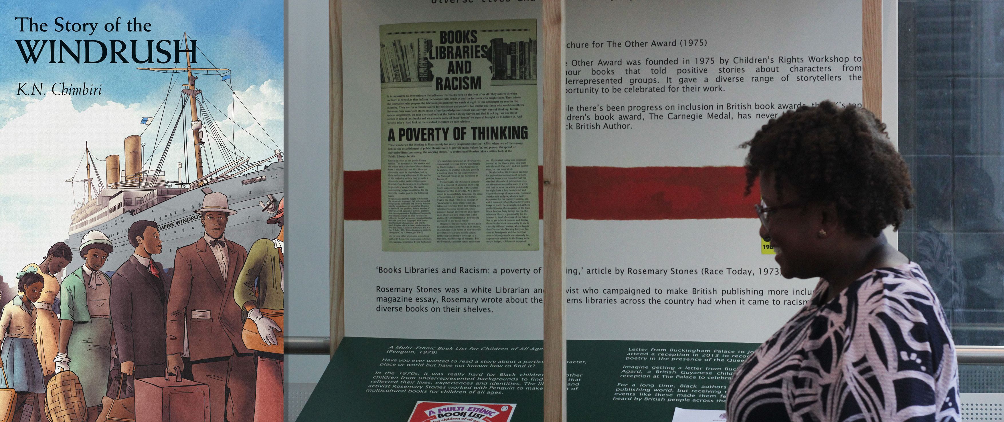 K.N Chimbiri wrote The Story of the Windrush, and now leads workshops educating children and adults about this part of history. 