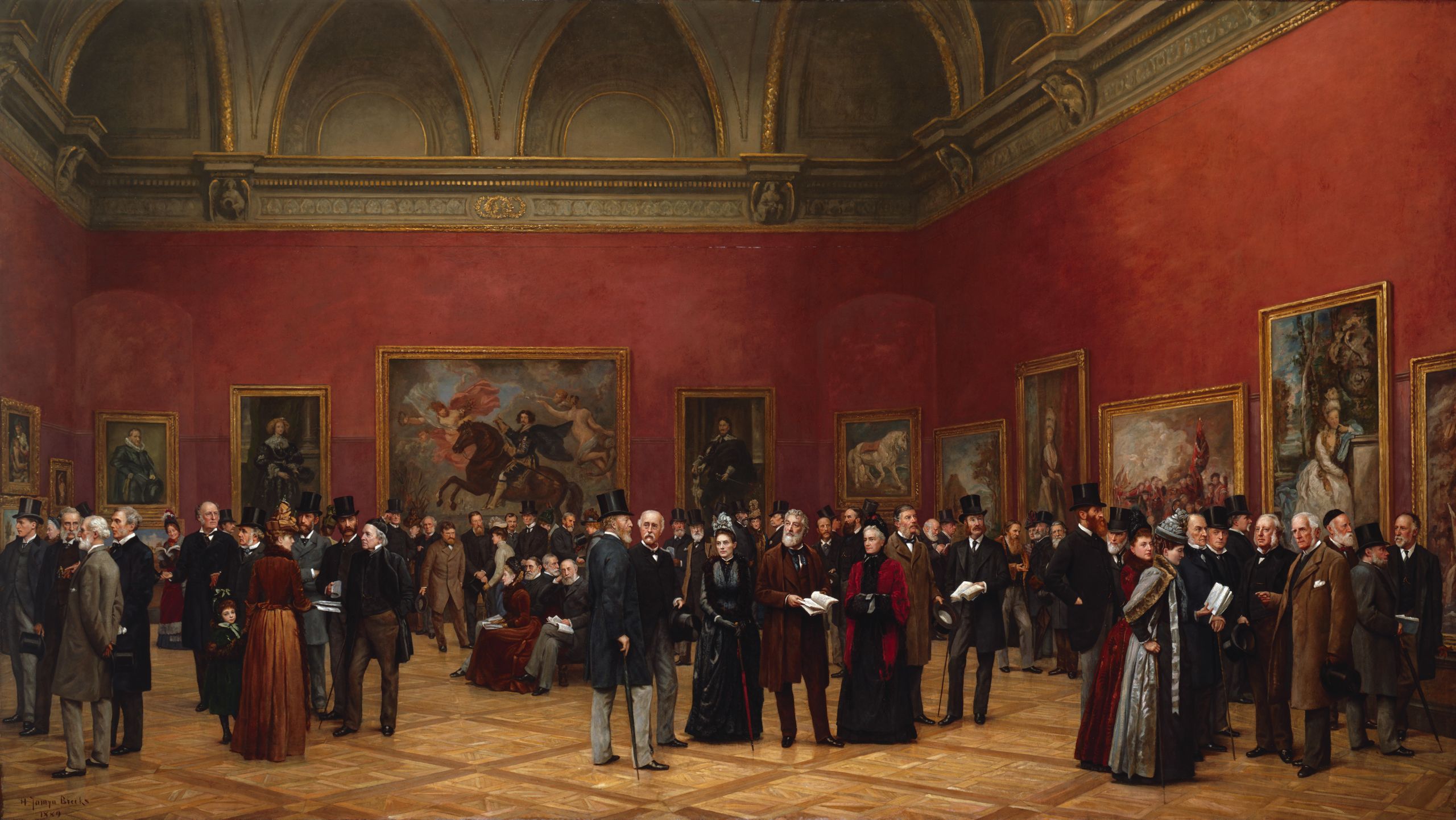 Portrait of Royal Academy, 1888.